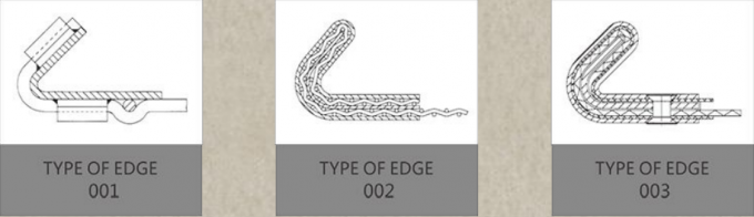 1-1.5 ม. สแตนเลสลวดตาข่ายจีบสำหรับ Bbq Grill 4